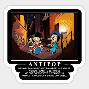 antipop Sticker